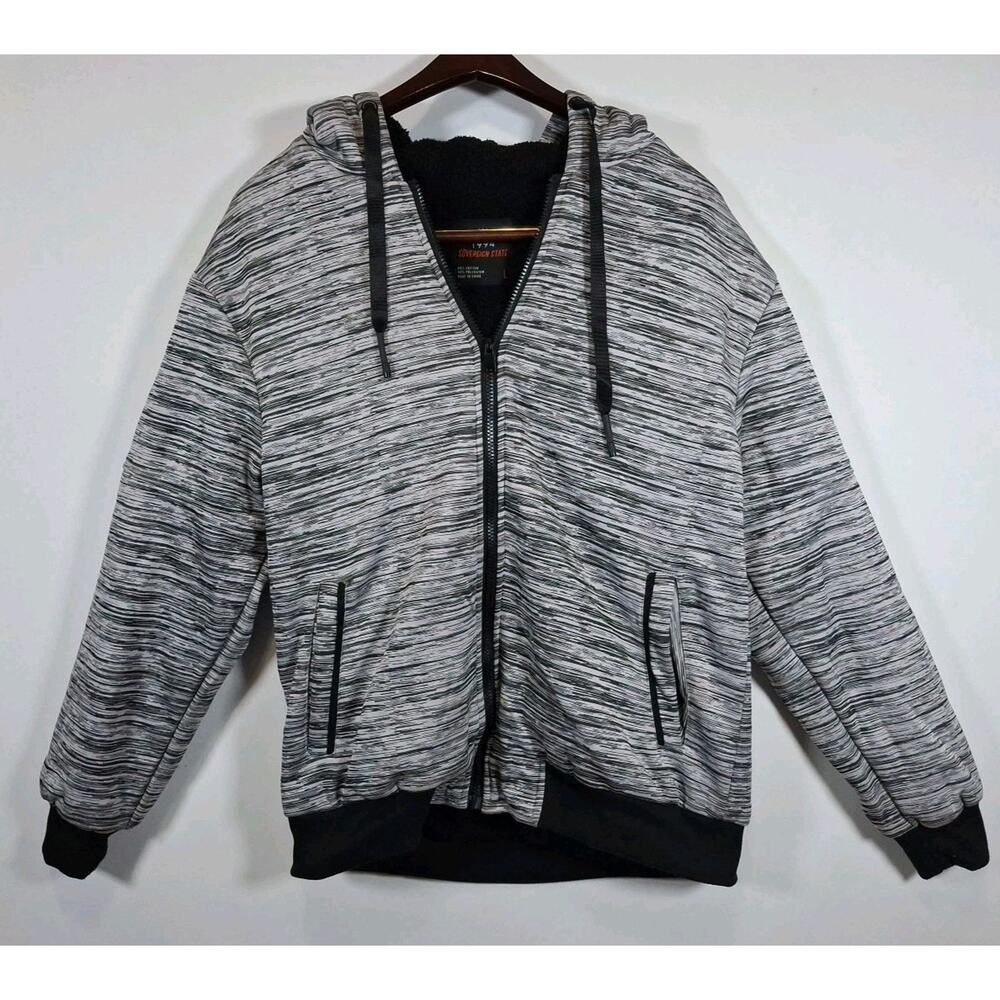 New York 1994 Savage Sovereigh State Full Zip Hoodie Long Sleeve Men's Size Lg